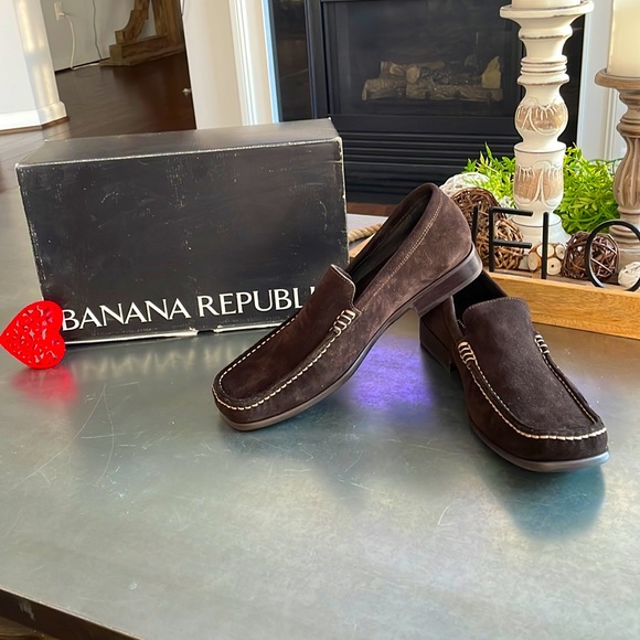 Mens Anton Suede Slipon Loafers 